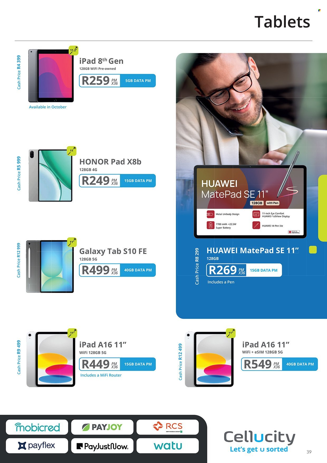 CELLUCITY specials - October 2026