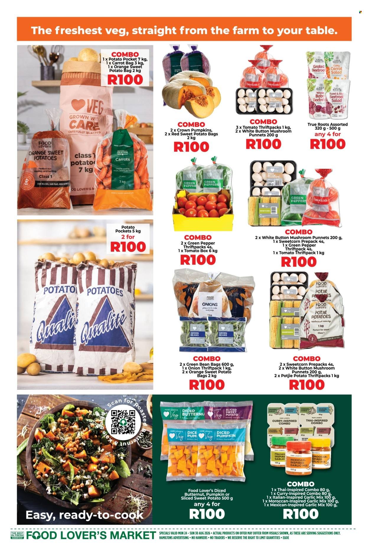 FOOD LOVER'S MARKET specials - From Monday 24 Aug 2026