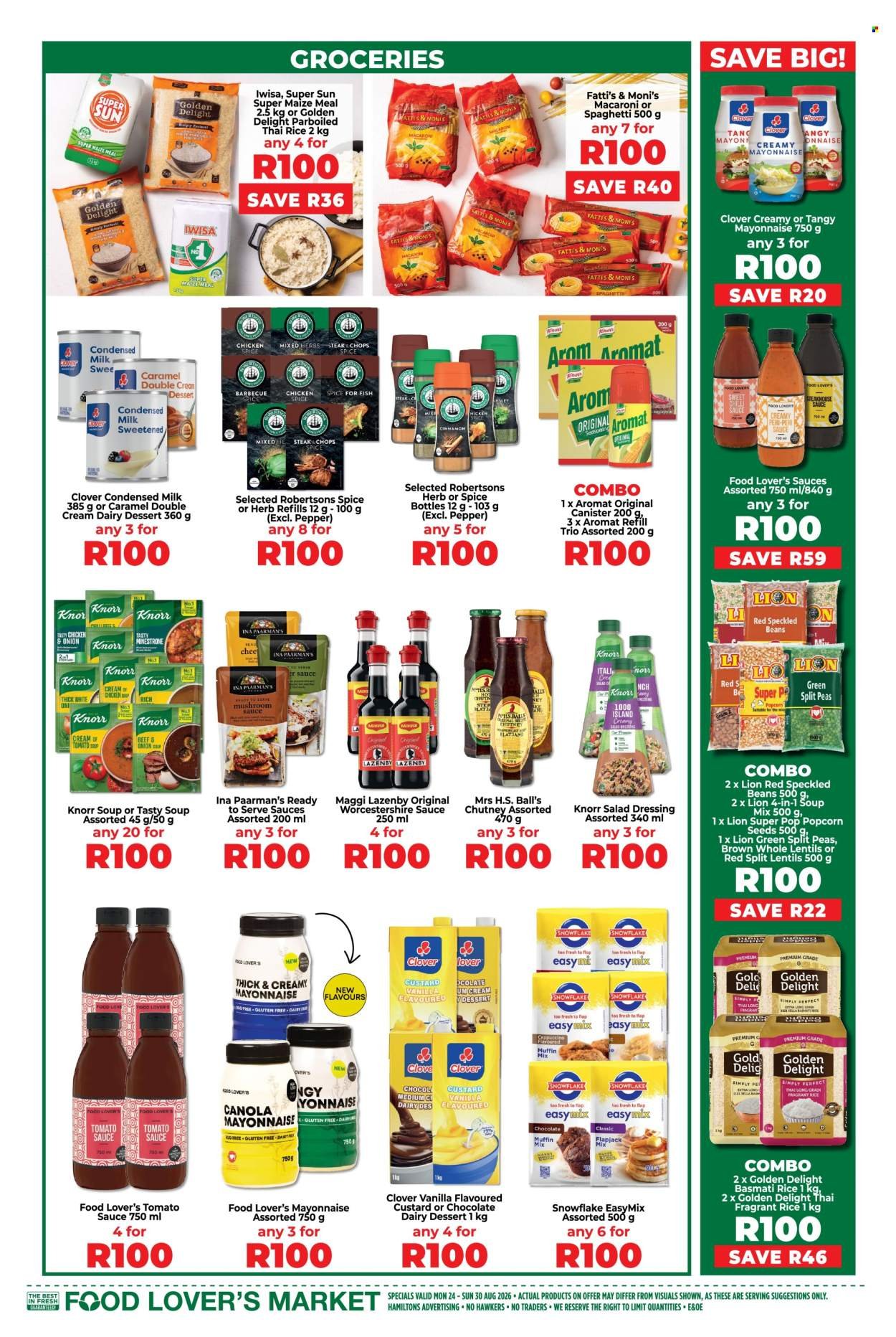 FOOD LOVER'S MARKET specials - From Monday 24 Aug 2026