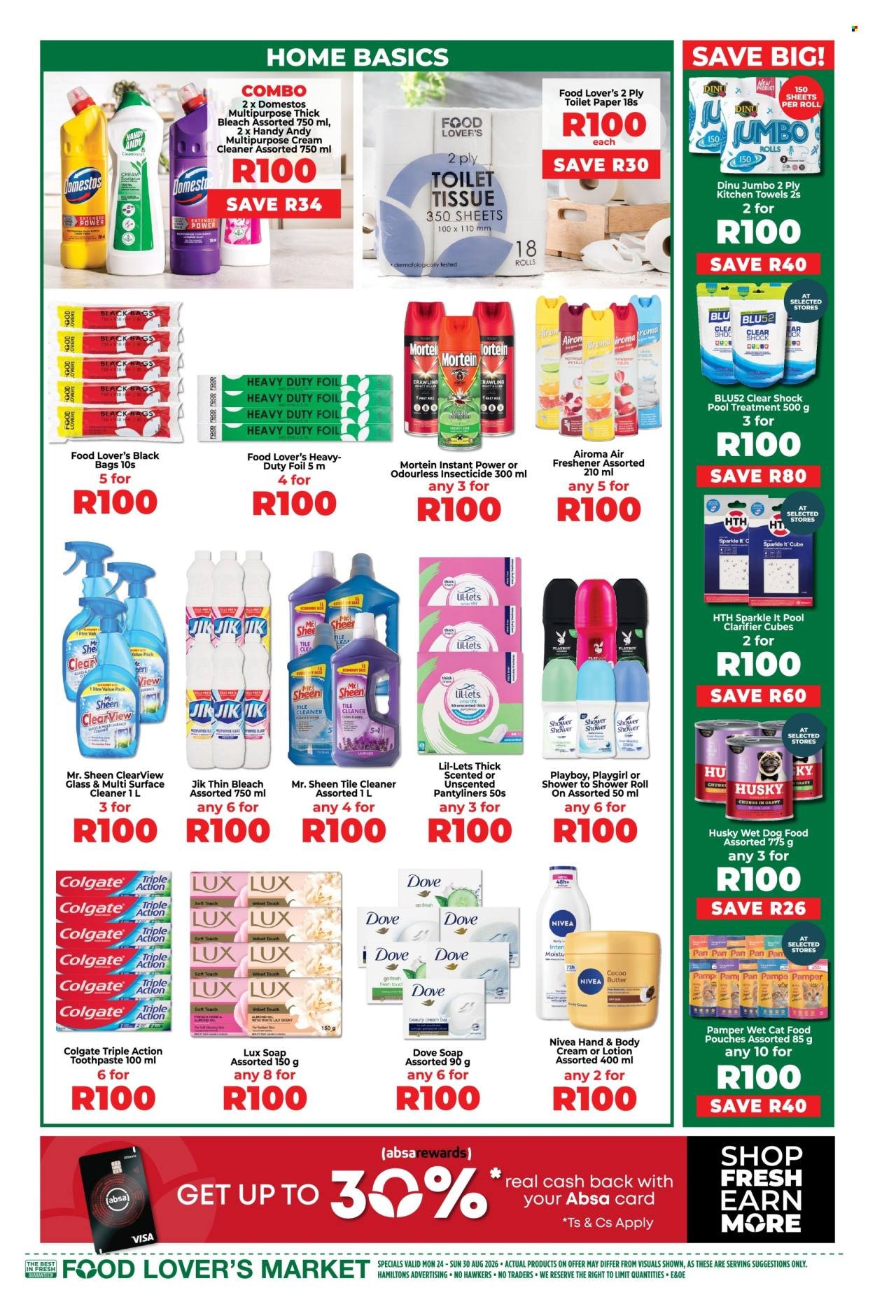 FOOD LOVER'S MARKET specials - From Monday 24 Aug 2026