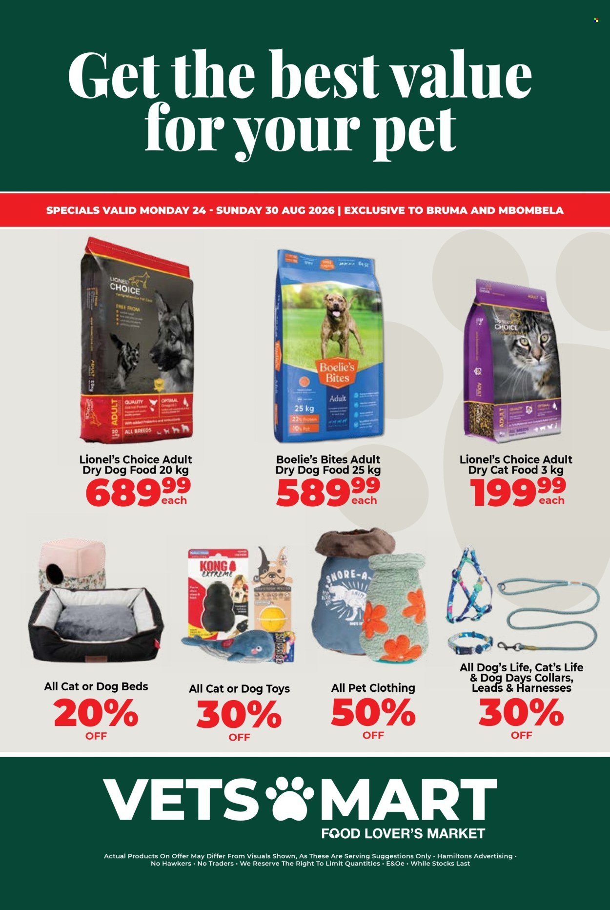 FOOD LOVER'S MARKET specials - From Monday 24 Aug 2026