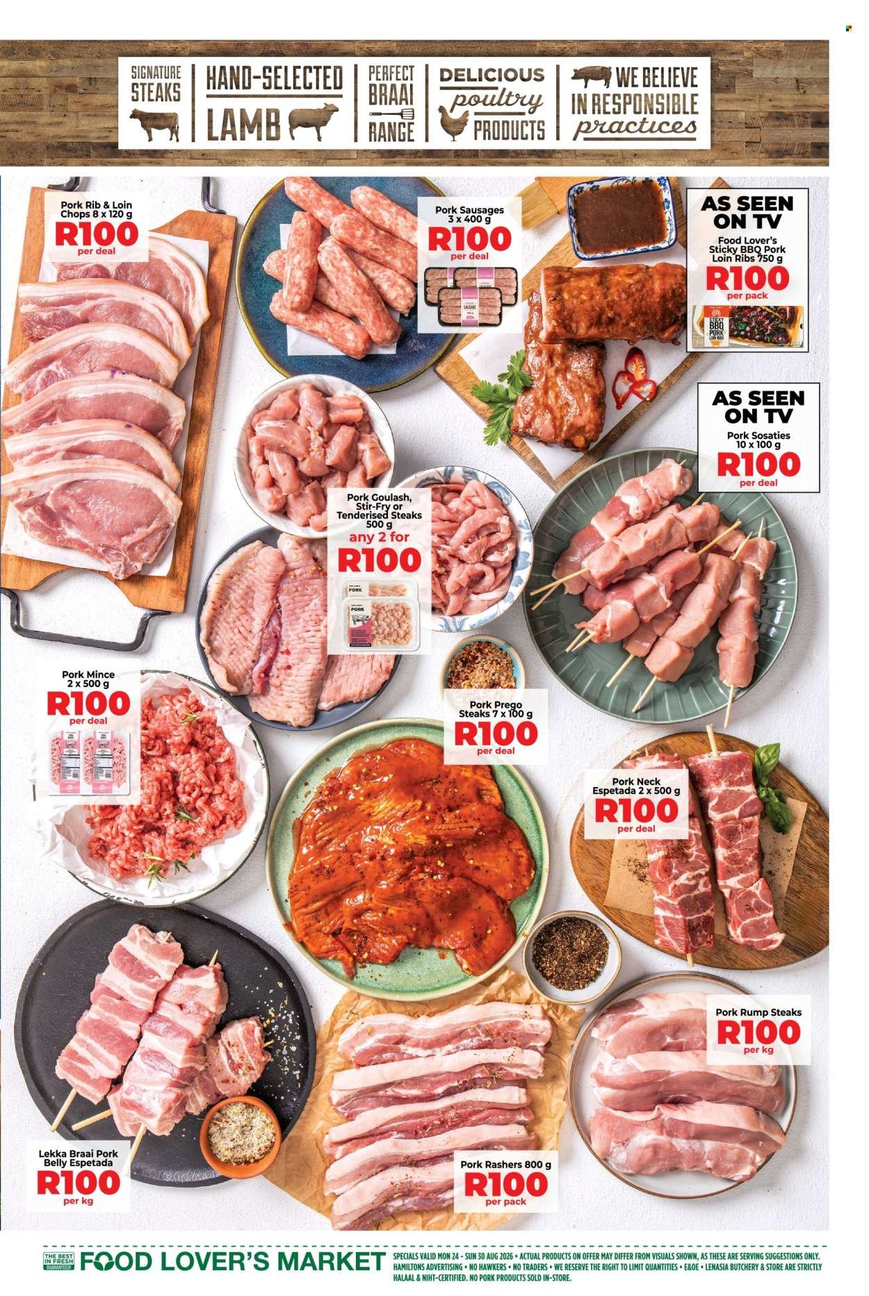 FOOD LOVER'S MARKET specials - From Monday 24 Aug 2026