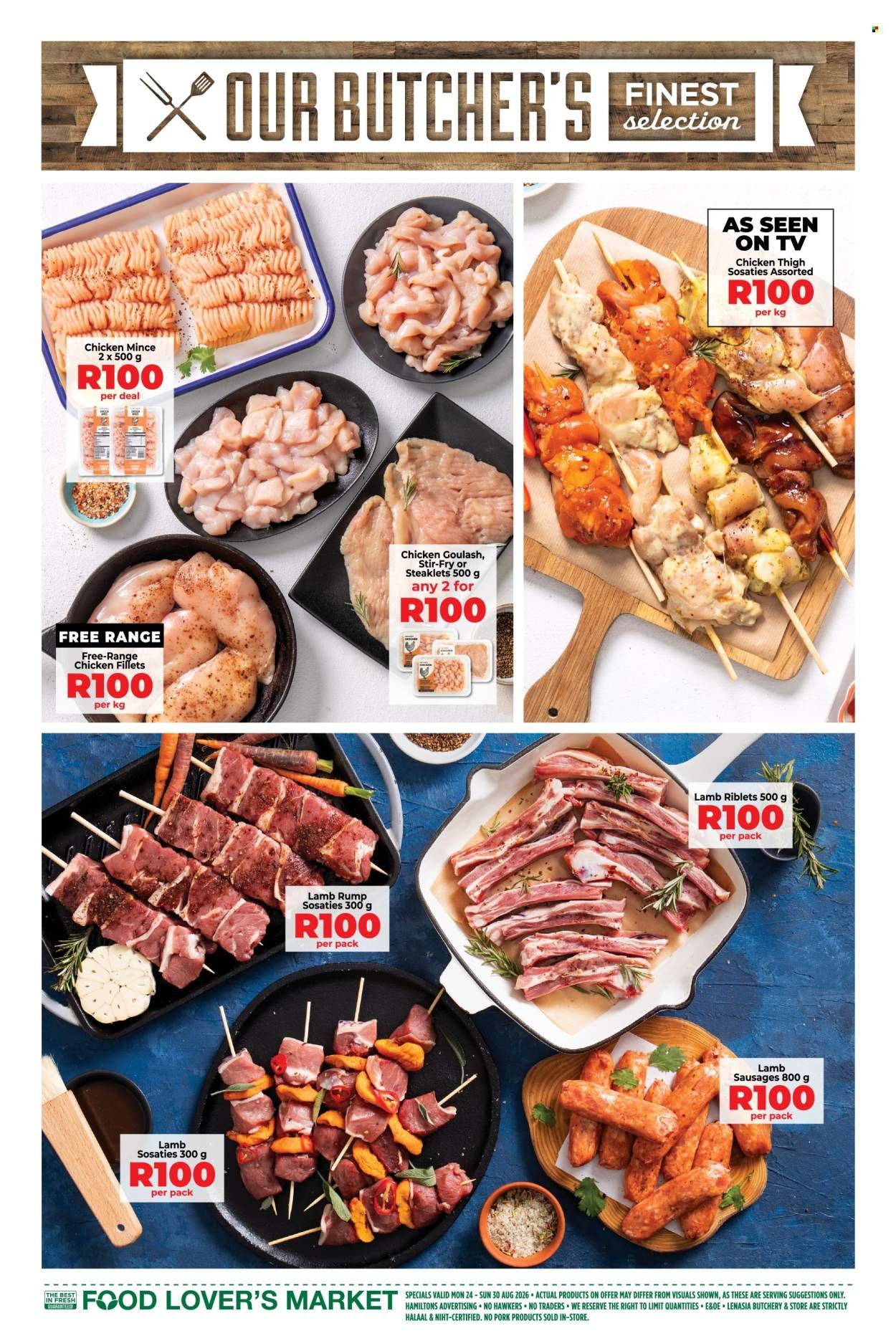 FOOD LOVER'S MARKET specials - From Monday 24 Aug 2026