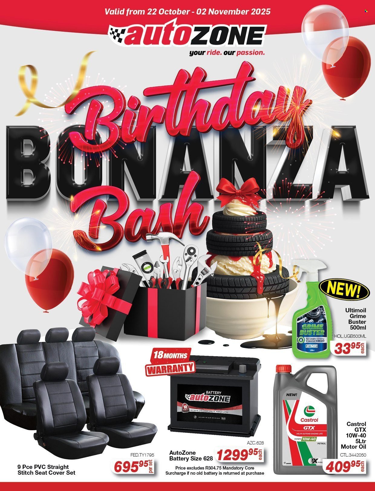 AUTOZONE specials - October (2025-10-22 - 2025-11-02) | 1