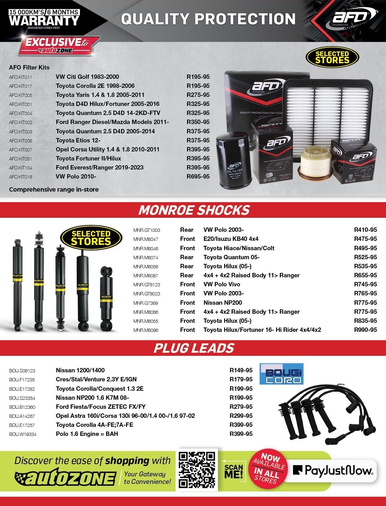AUTOZONE specials - October (2025-10-22 - 2025-11-02) | 3