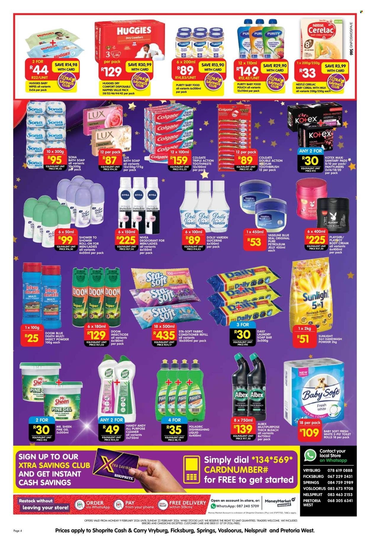 SHOPRITE specials - Cash & Carry Birthday Savings Exclusive Gauteng (2026-02-09 - 2026-02-22) | 4