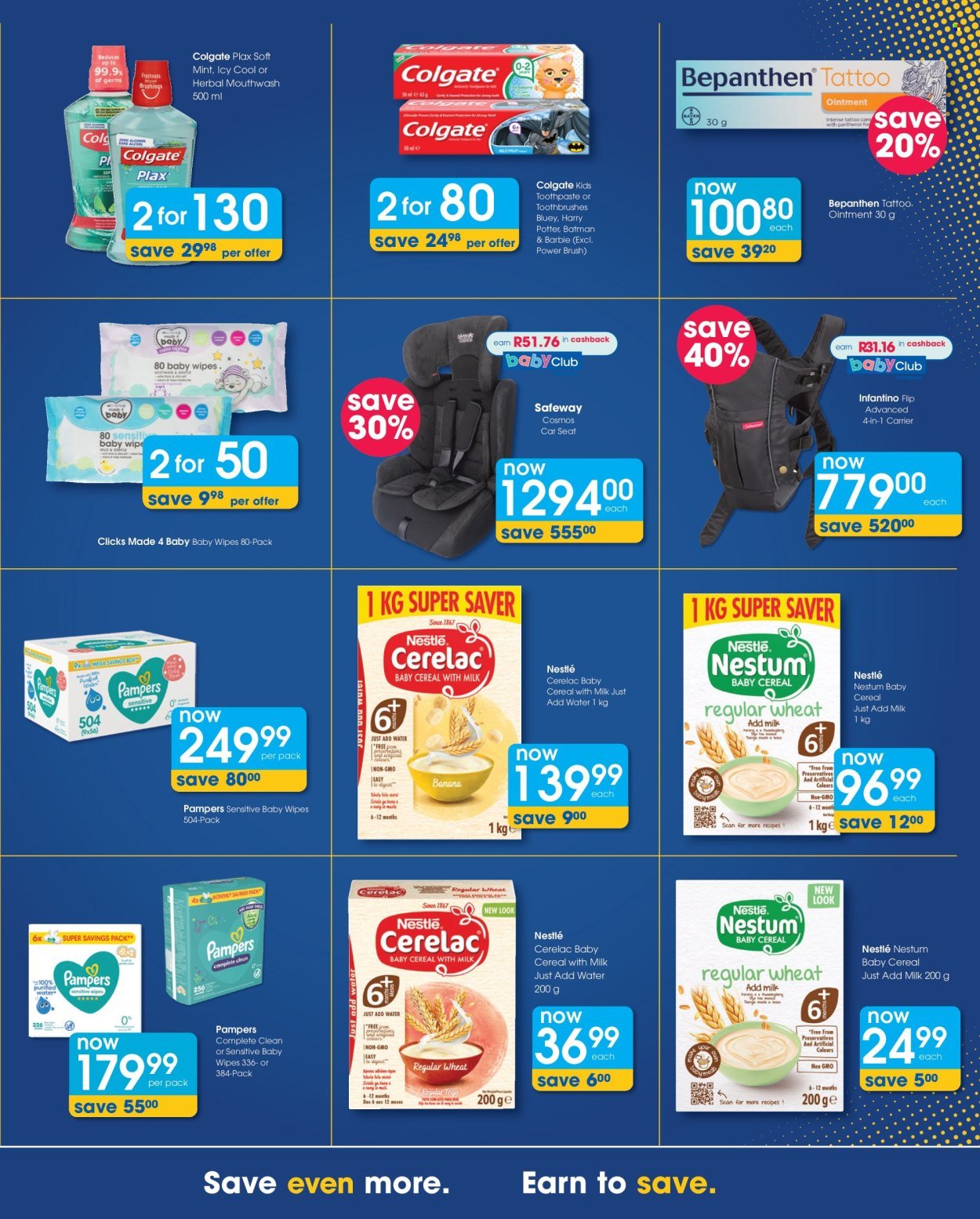 CLICKS specials - From Thursday 22 Oct 2026