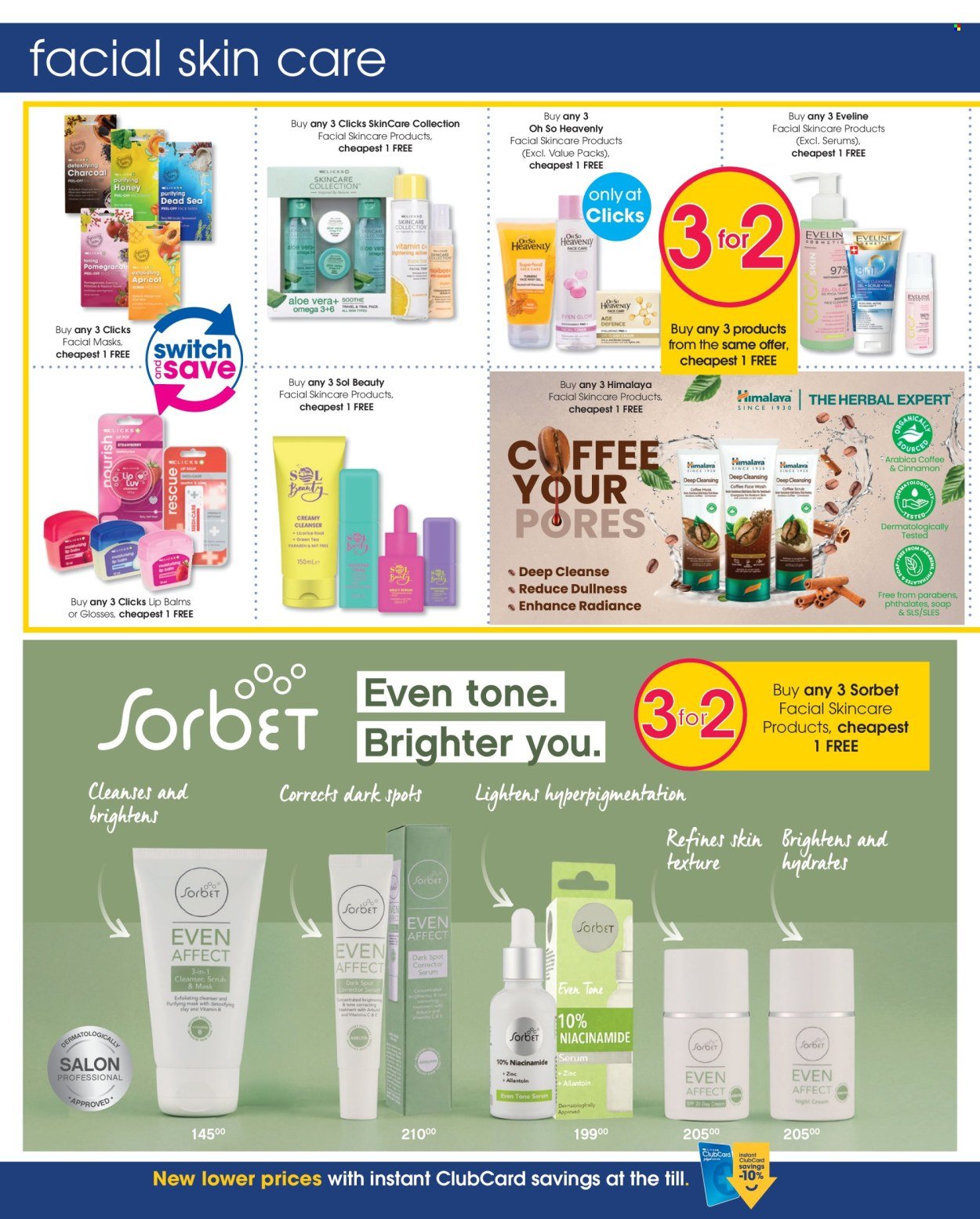 CLICKS specials - From Thursday 22 Oct 2026