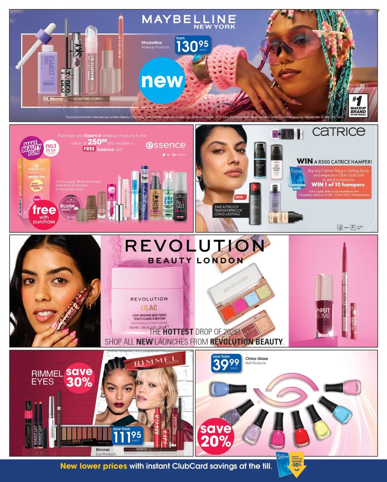 CLICKS specials - From Thursday 22 Oct 2026