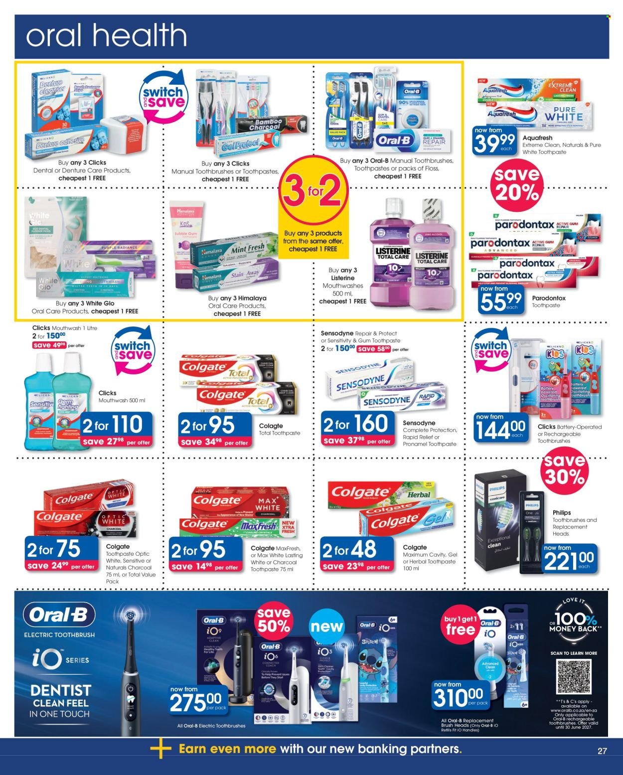 CLICKS specials - From Thursday 22 Oct 2026