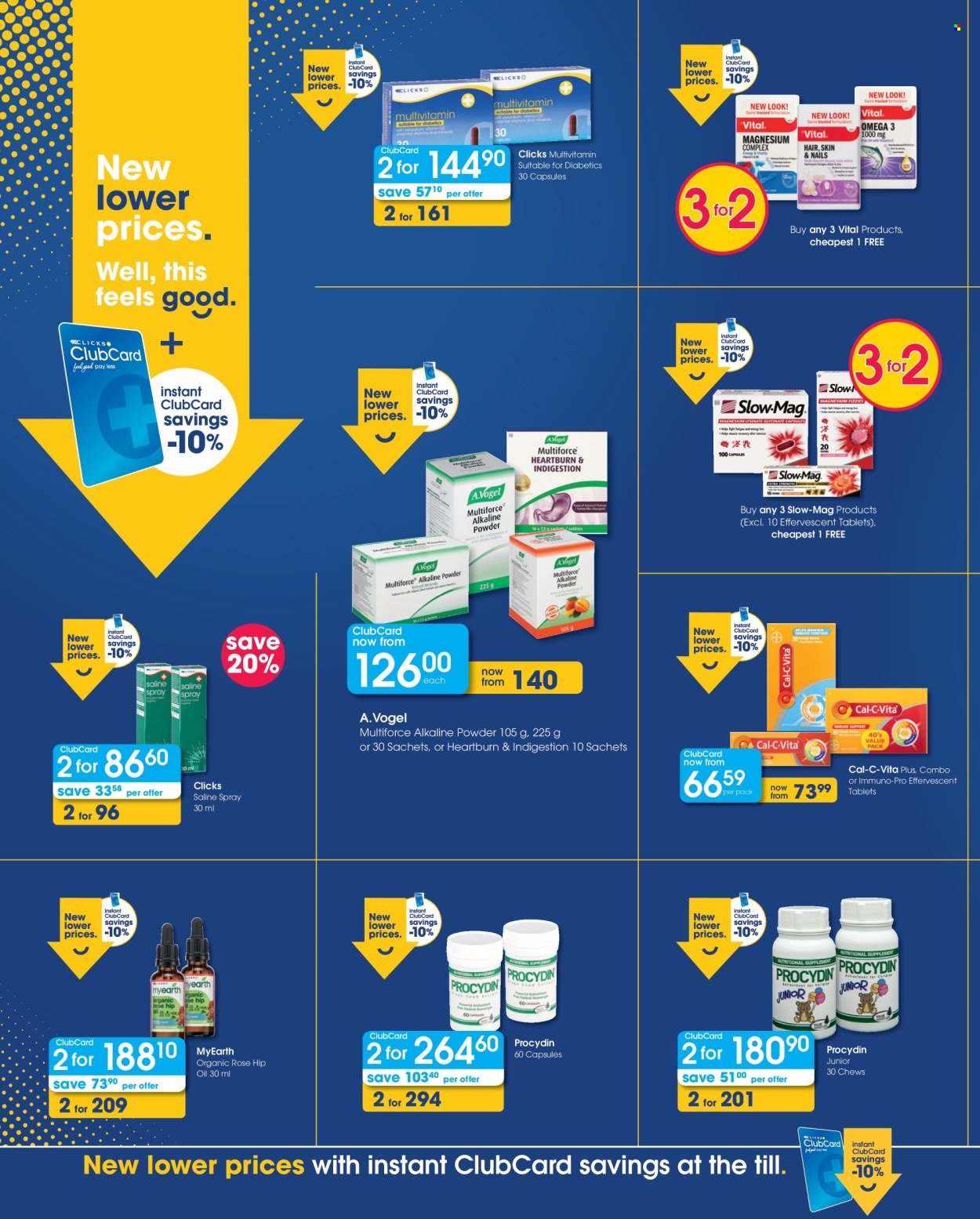 CLICKS specials - From Thursday 22 Oct 2026