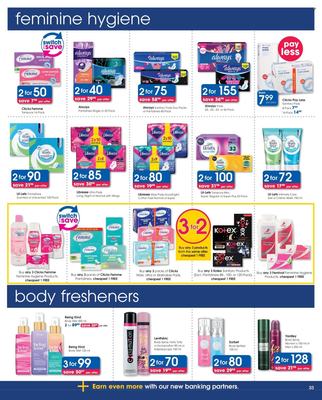 CLICKS specials - From Thursday 22 Oct 2026