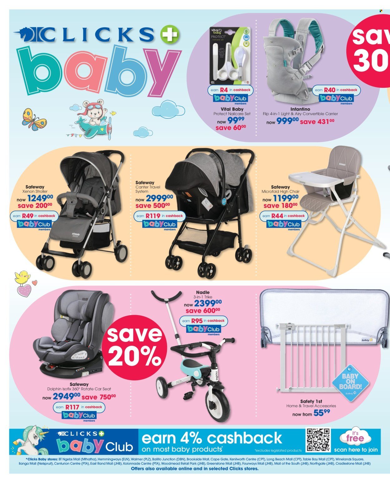 CLICKS specials - From Thursday 22 Oct 2026