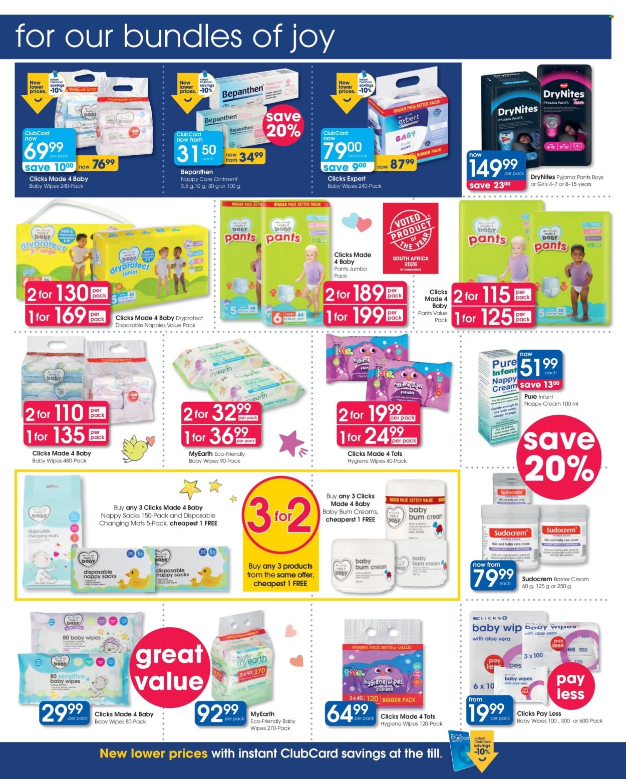 CLICKS specials - From Thursday 22 Oct 2026