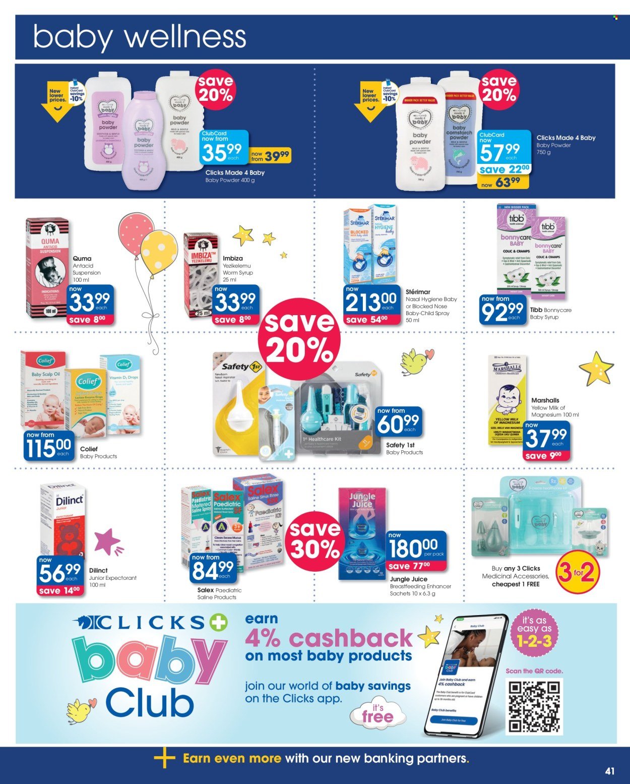 CLICKS specials - From Thursday 22 Oct 2026