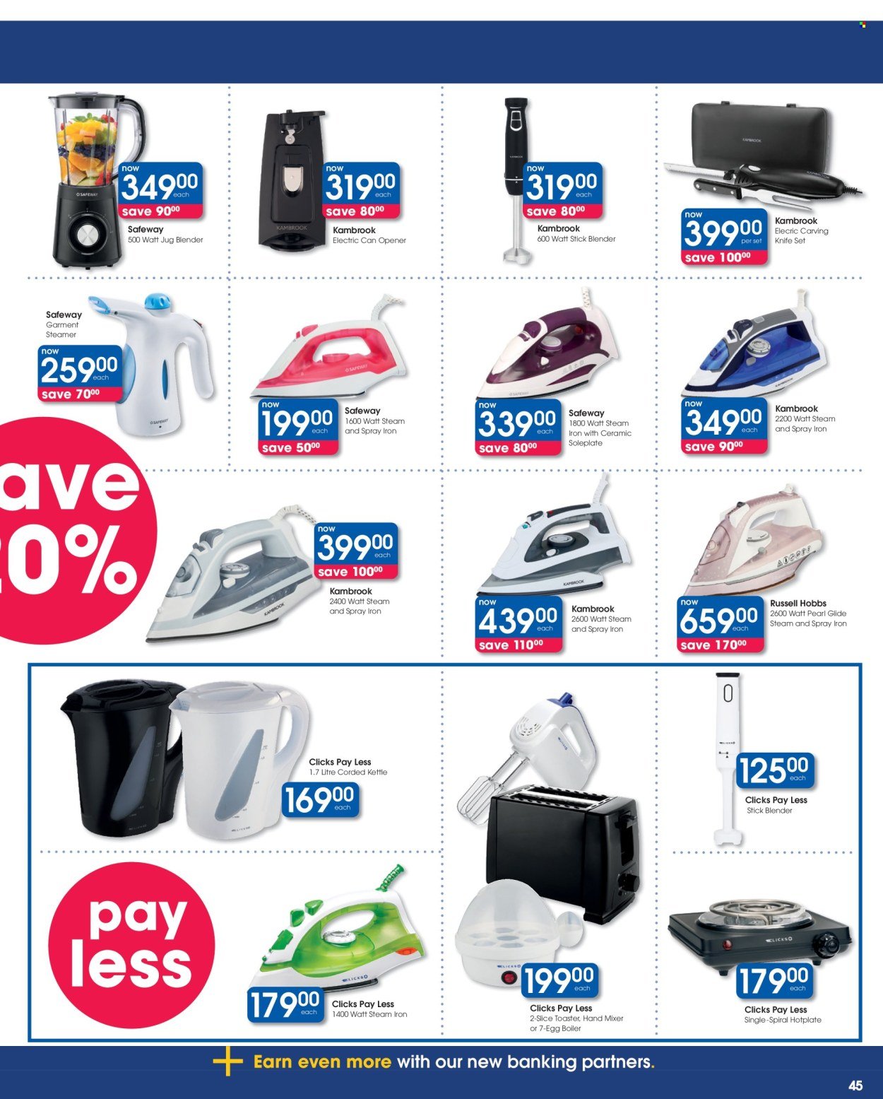 CLICKS specials - From Thursday 22 Oct 2026