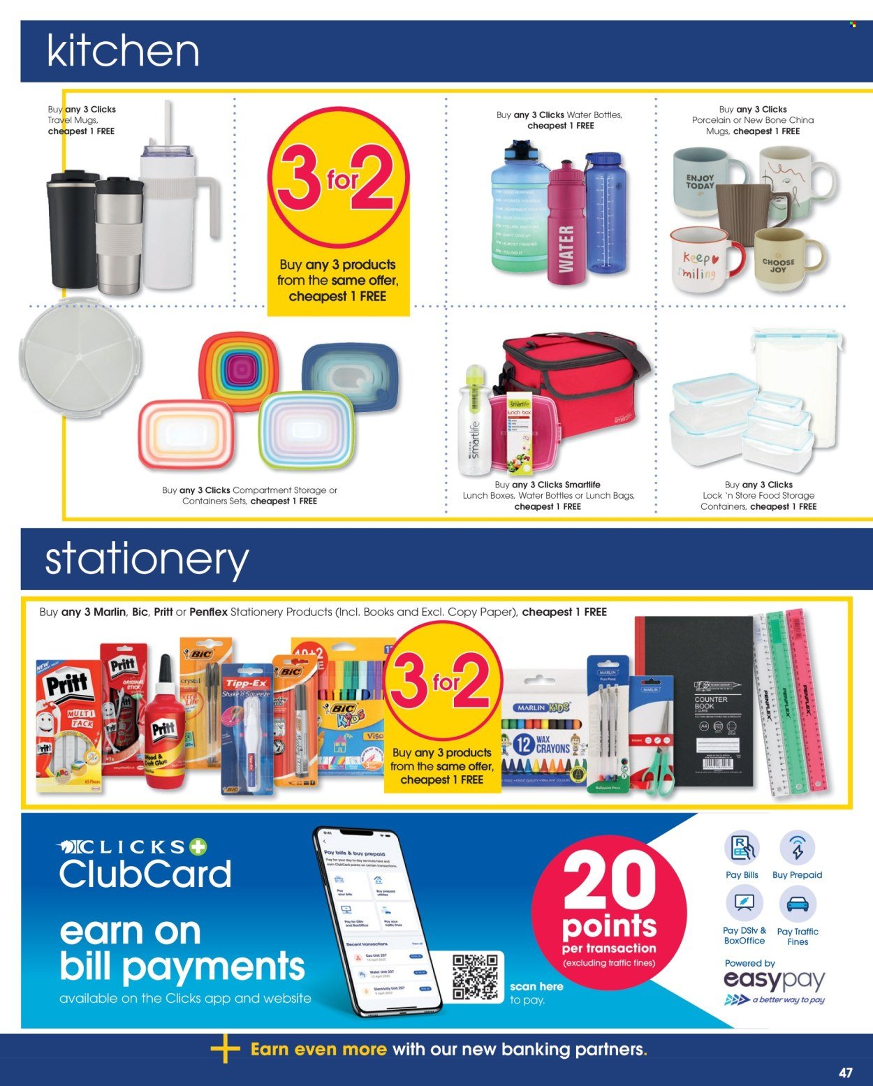 CLICKS specials - From Thursday 22 Oct 2026