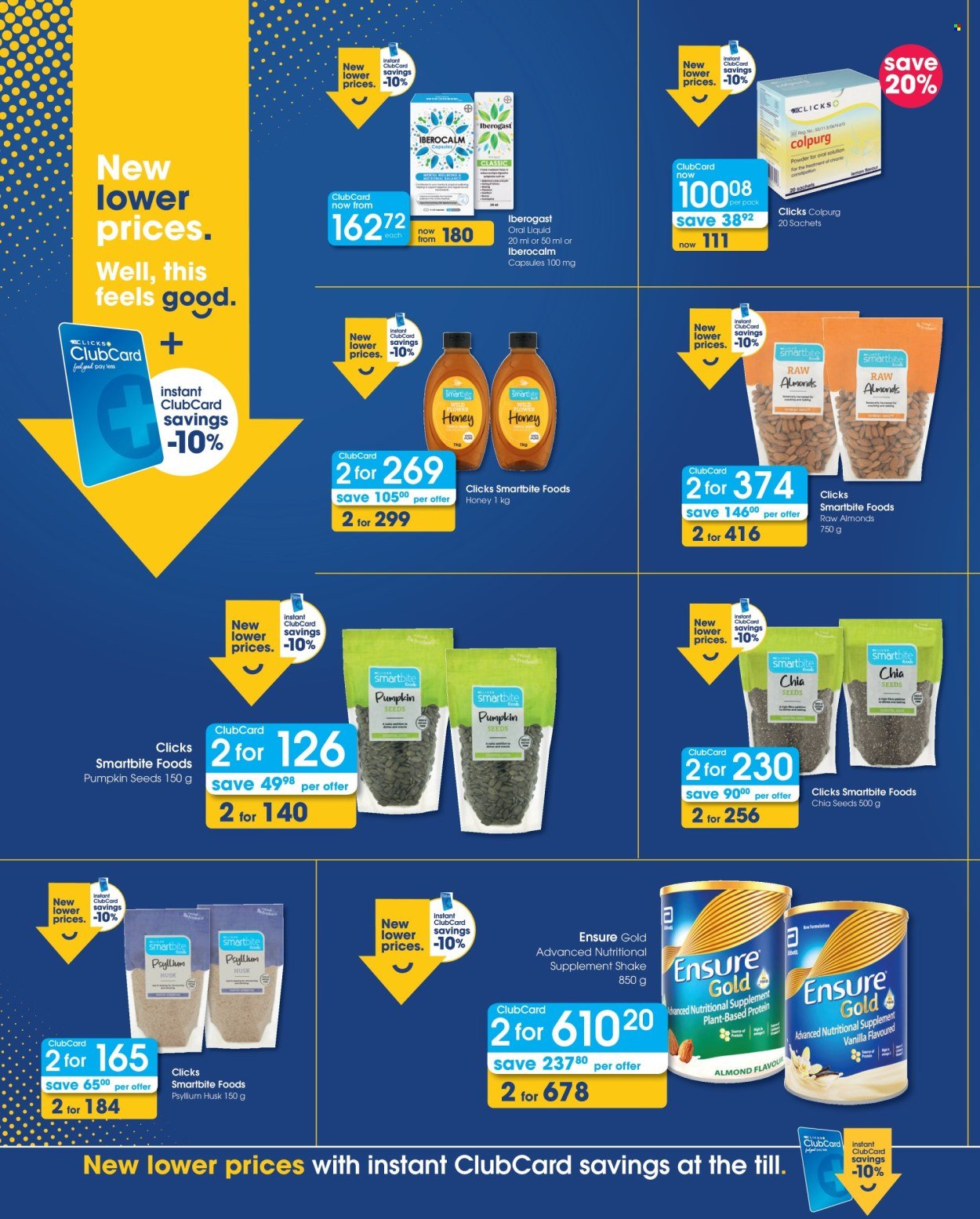 CLICKS specials - From Thursday 22 Oct 2026