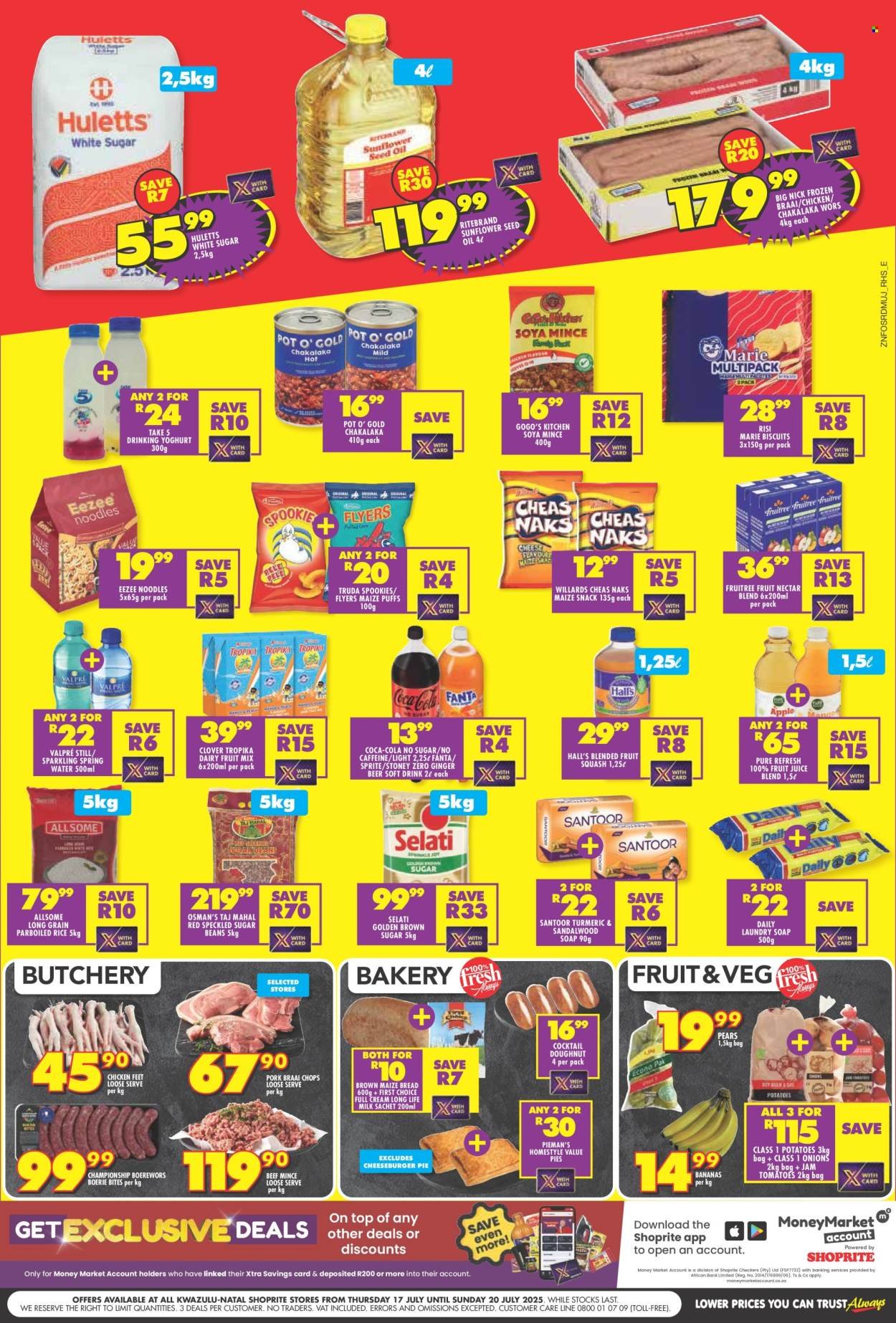 SHOPRITE specials - Low Price Bonanza KwaZulu Natal (2025-07-17 - 2025-07-20) | 2