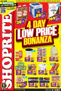 SHOPRITE specials - Low Price Bonanza KwaZulu Natal (2025-07-17 - 2025-07-20)