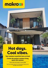 MAKRO specials - Hot days. Cool vibes (2025-12-03 - 2026-01-11)