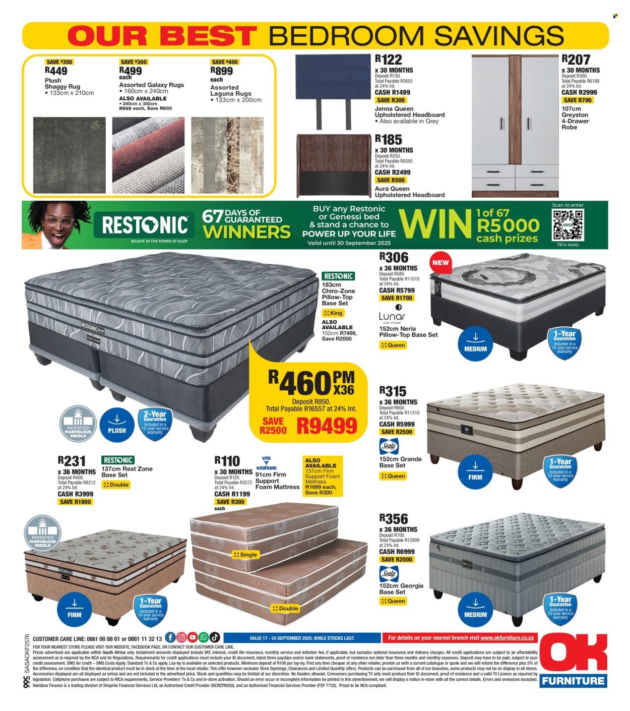 OK FURNITURE specials - From Wednesday 17 Sept 2025 (2025-09-17 - 2025-09-24) | 8