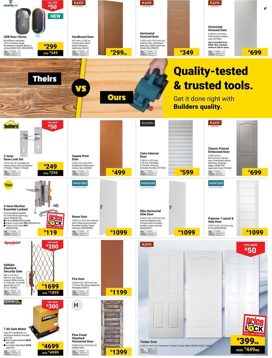 BUILDERS specials - Build Strong With Quality (2026-04-14 - 2026-05-11) | 2