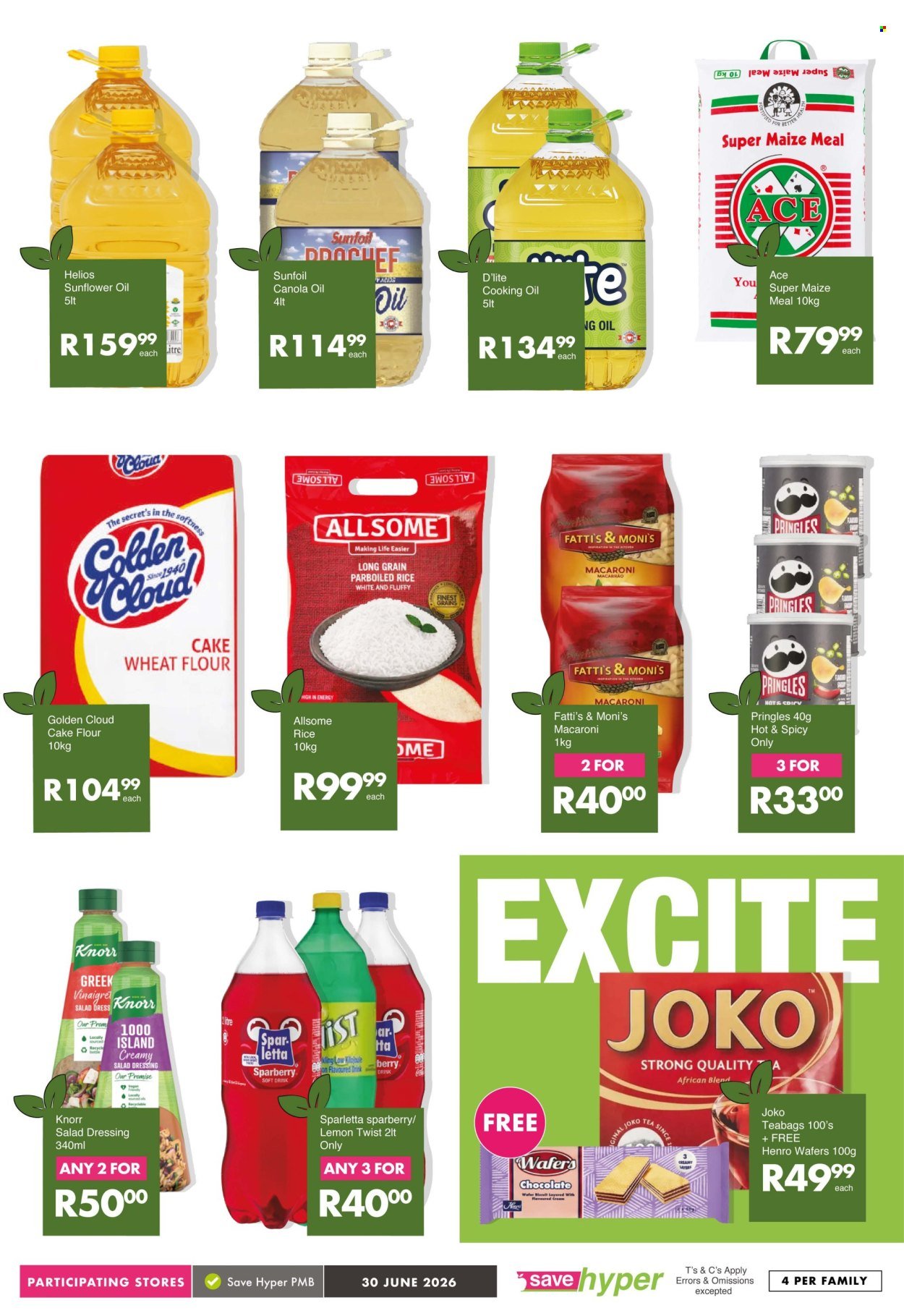 SAVE specials - From Tuesday 30 Jun 2026