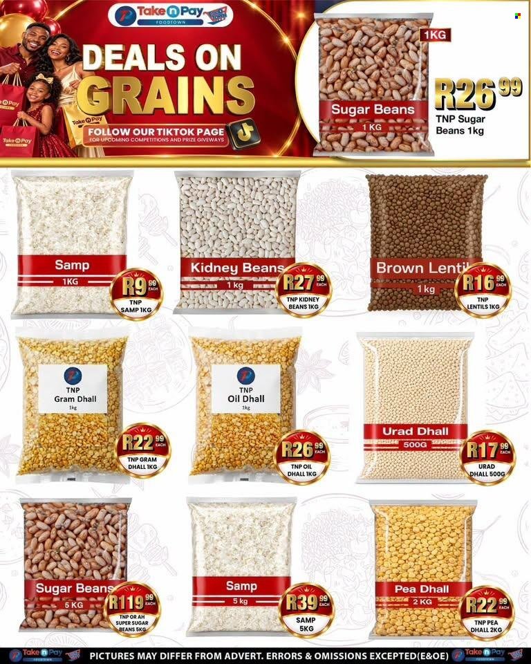 TAKE N PAY specials - From Monday 21 Sept 2026