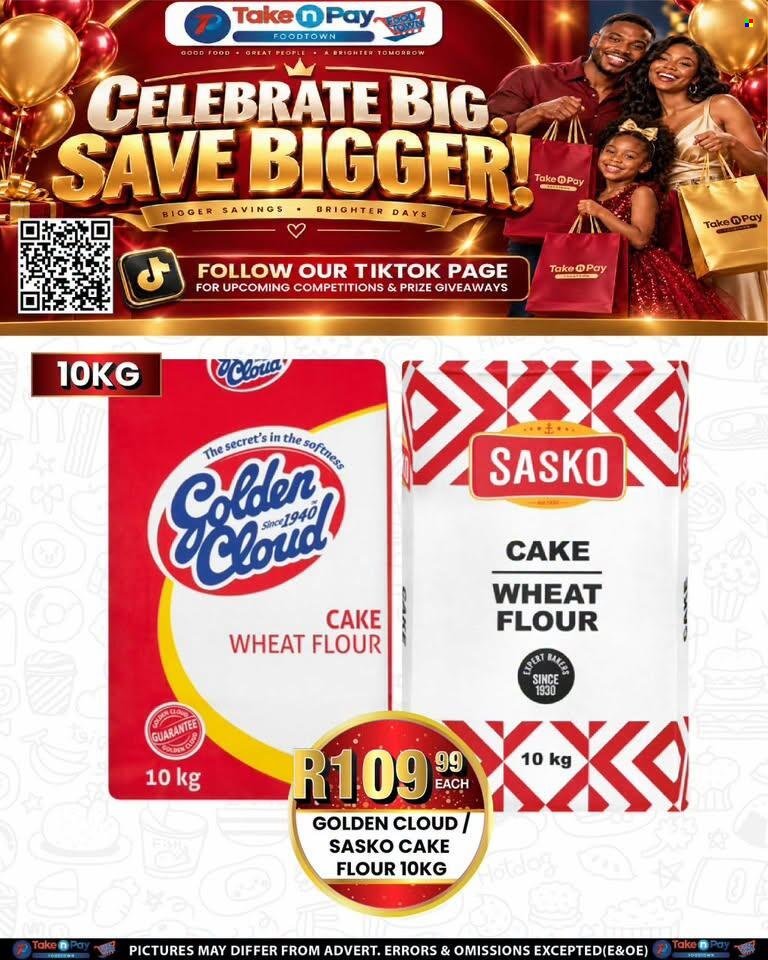 TAKE N PAY specials - From Monday 21 Sept 2026