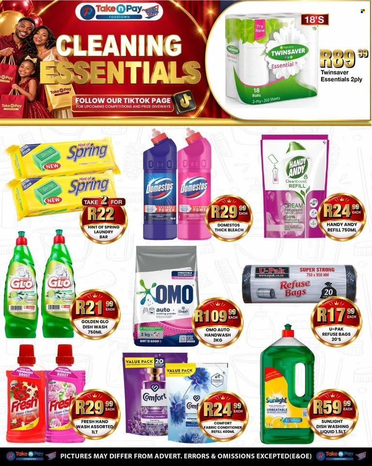 TAKE N PAY specials - From Monday 21 Sept 2026