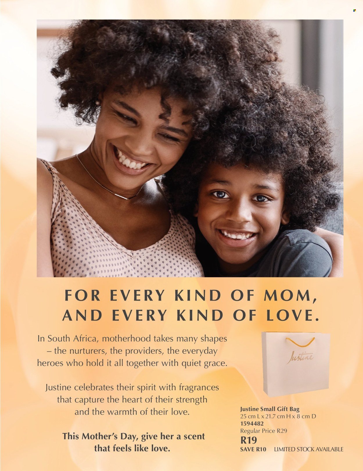 JUSTINE specials - MOTHER'S DAY GIFT GUIDE (2026-04-01 - 2026-04-30) | 2