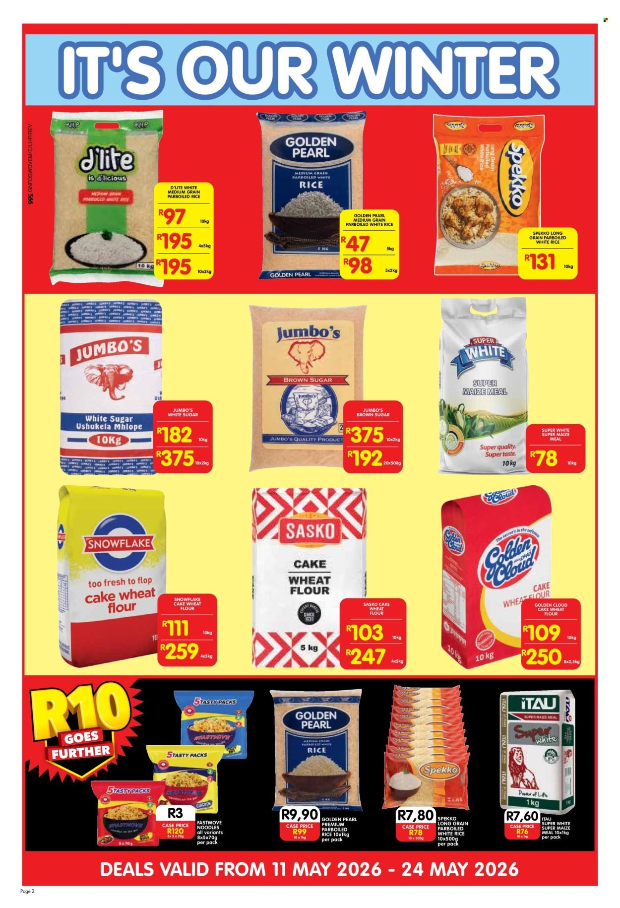 SHOPRITE specials - Cash & Carry Winter Deals Exclusive Gauteng (2026-05-11 - 2026-05-24) | 2
