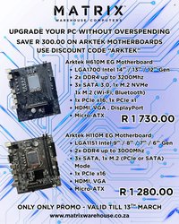 MATRIX WAREHOUSE specials - March 2026 (2026-03-08)