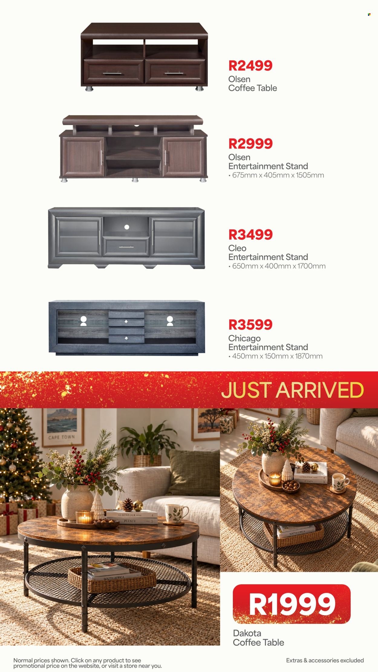 OK FURNITURE specials - From Monday 19 Oct 2026