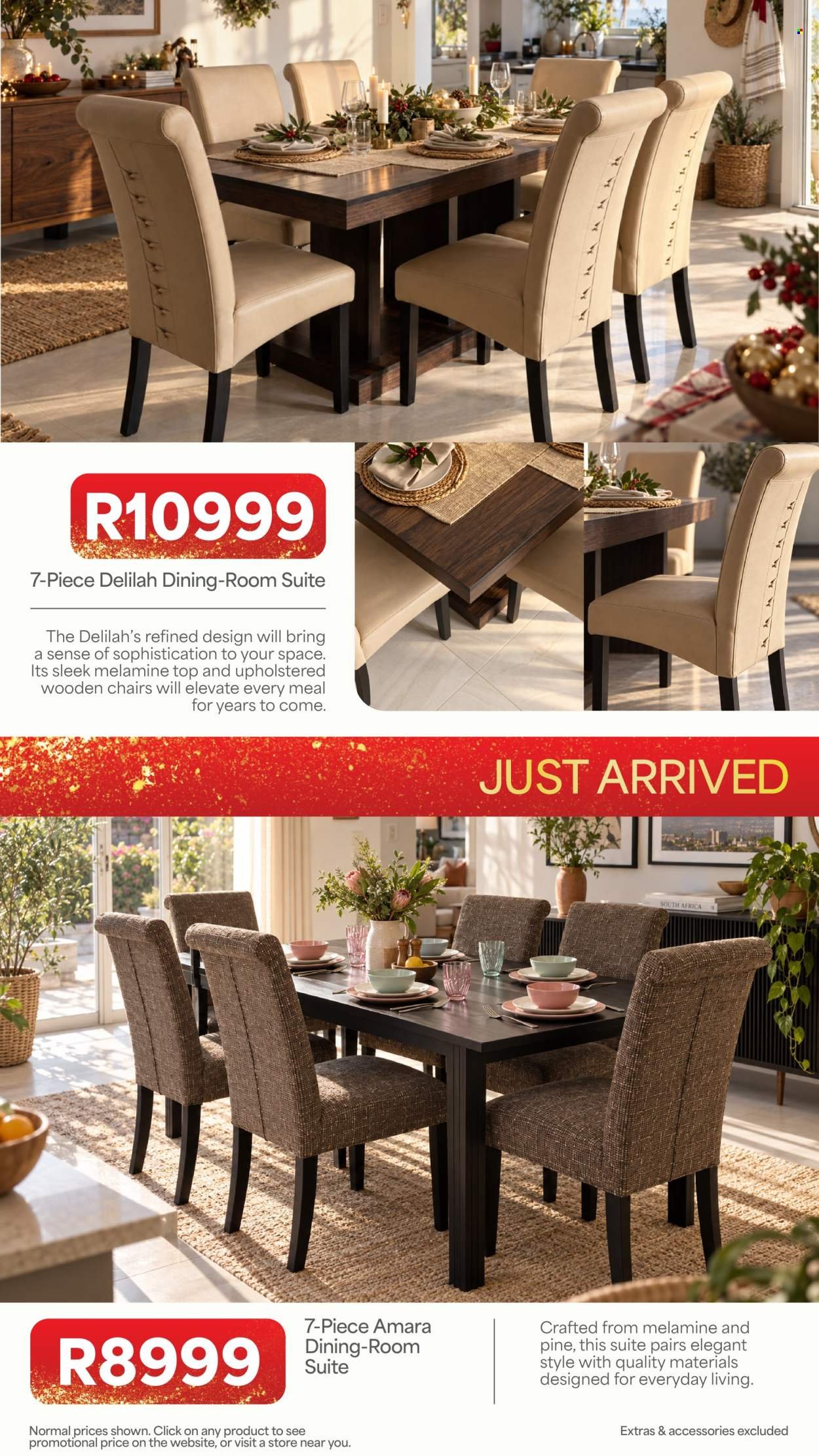 OK FURNITURE specials - From Monday 19 Oct 2026