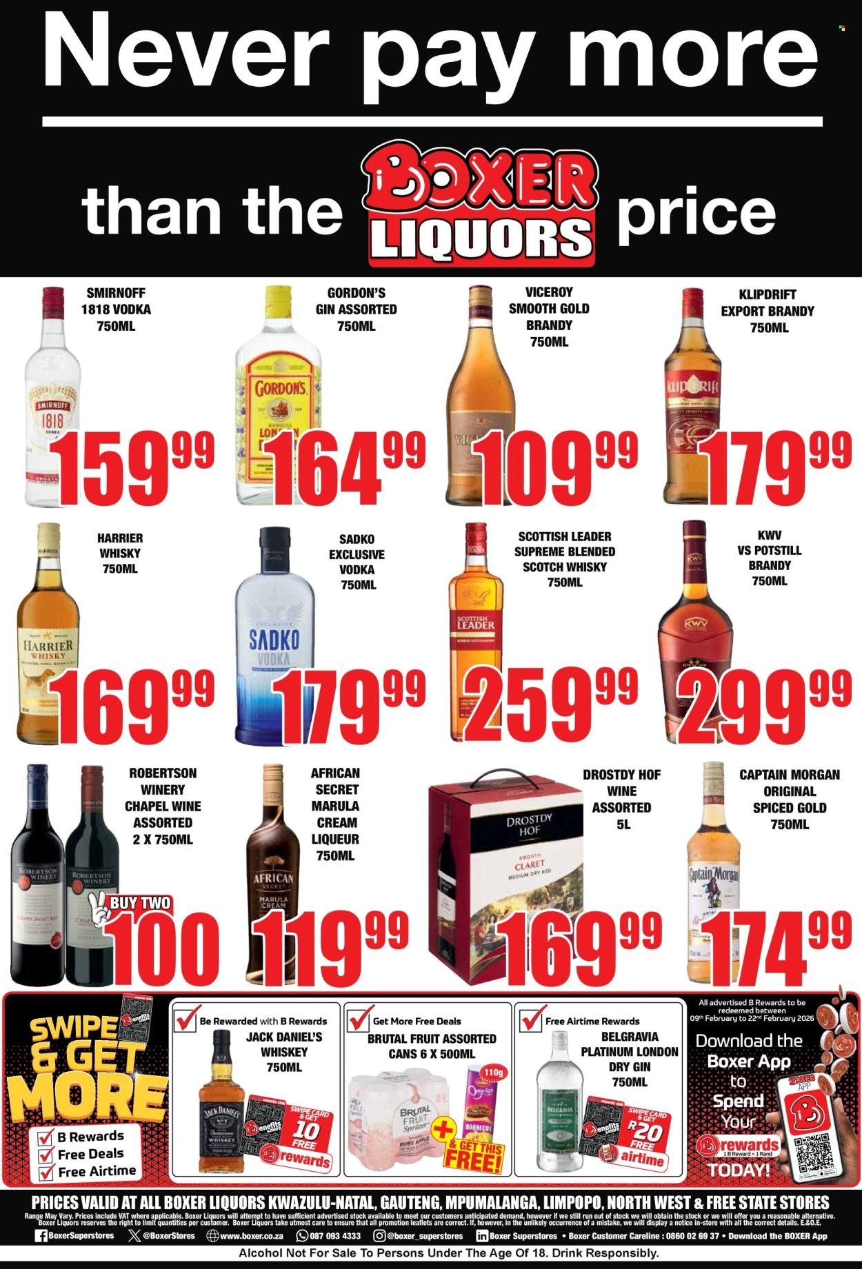 BOXER specials - January ME Liquor (2026-01-22 - 2026-02-08) | 2