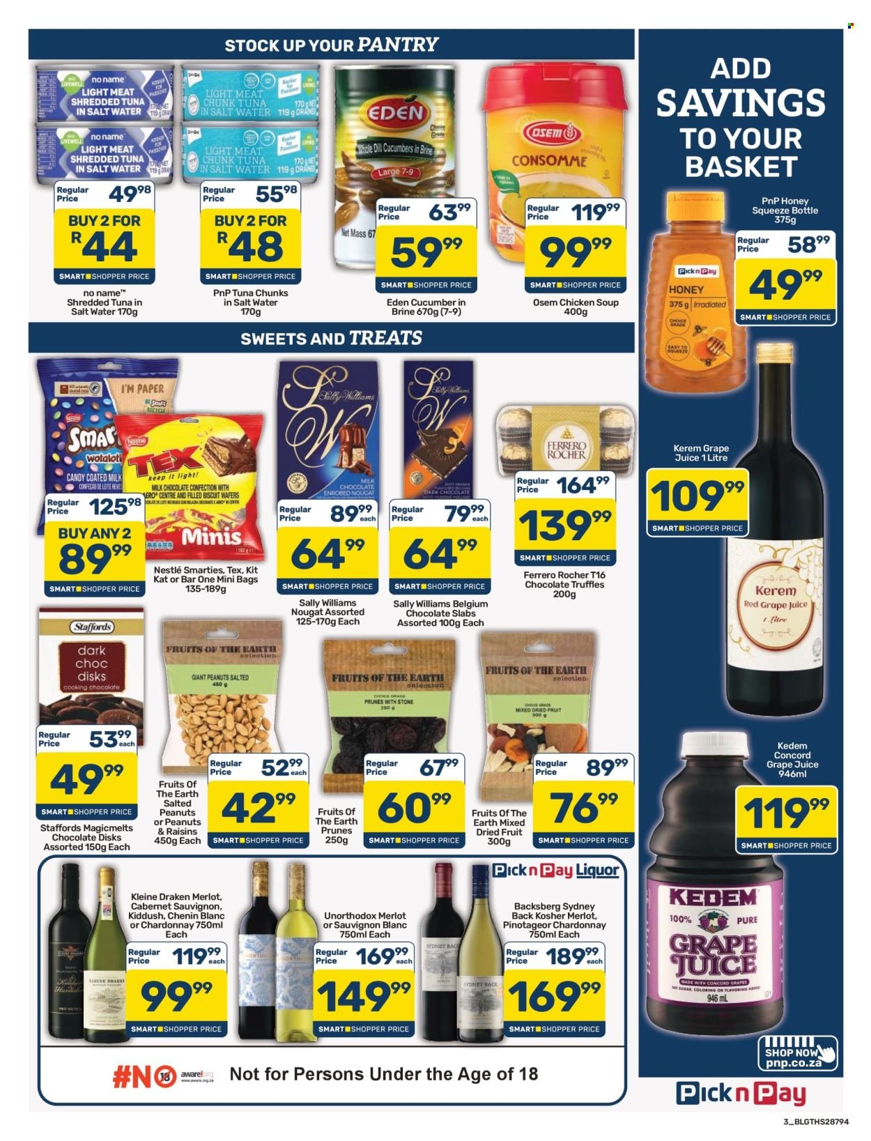 PICK N PAY specials - Rosh Hashanah Specials