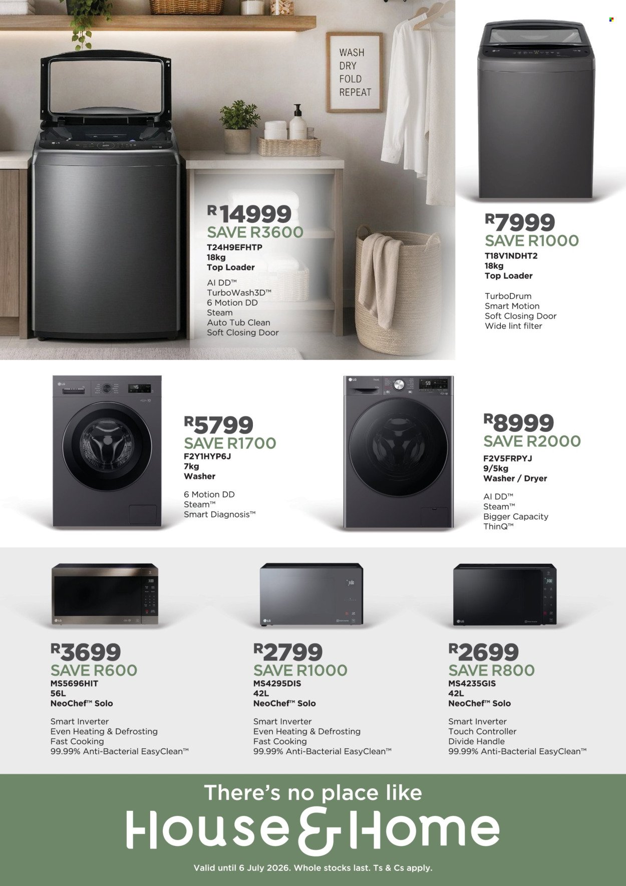 HOUSE & HOME specials - LG