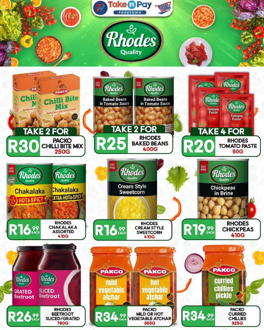 TAKE N PAY specials - From Monday 10 Aug 2026