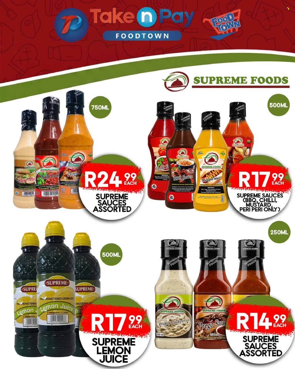 TAKE N PAY specials - From Monday 10 Aug 2026