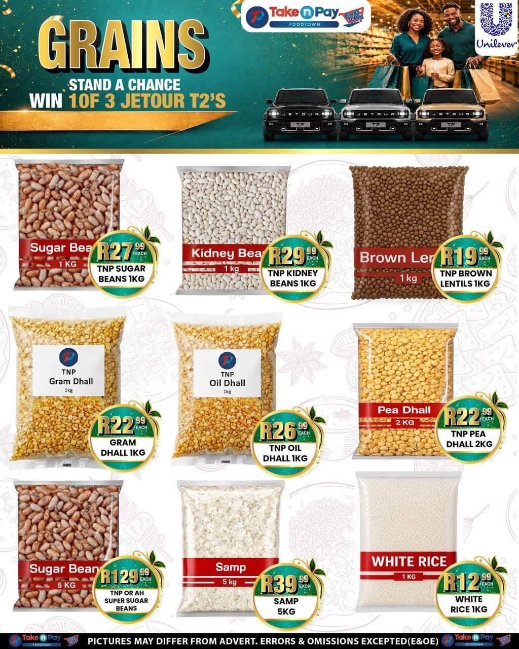 TAKE N PAY specials - From Monday 10 Aug 2026