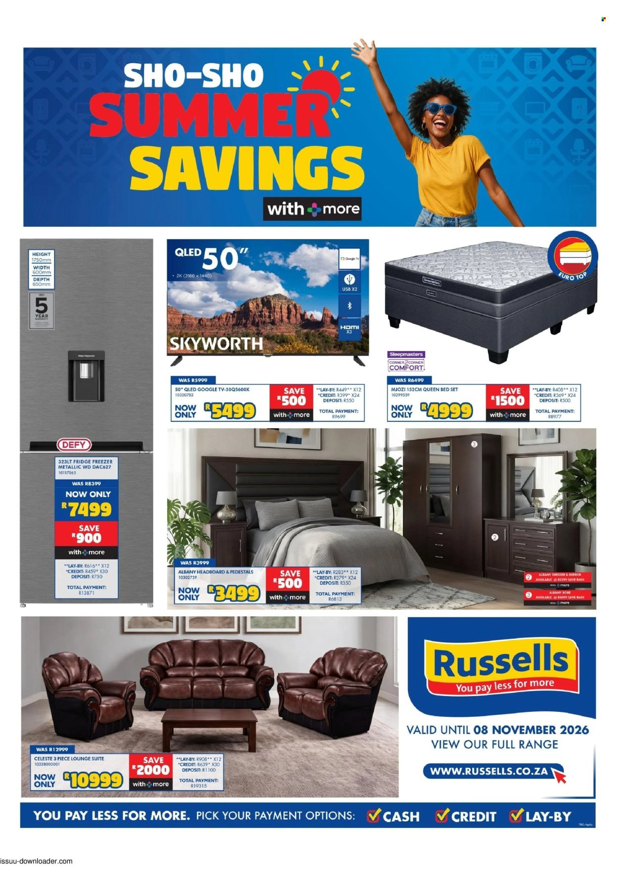 RUSSELLS specials - From Thursday 15 Oct 2026