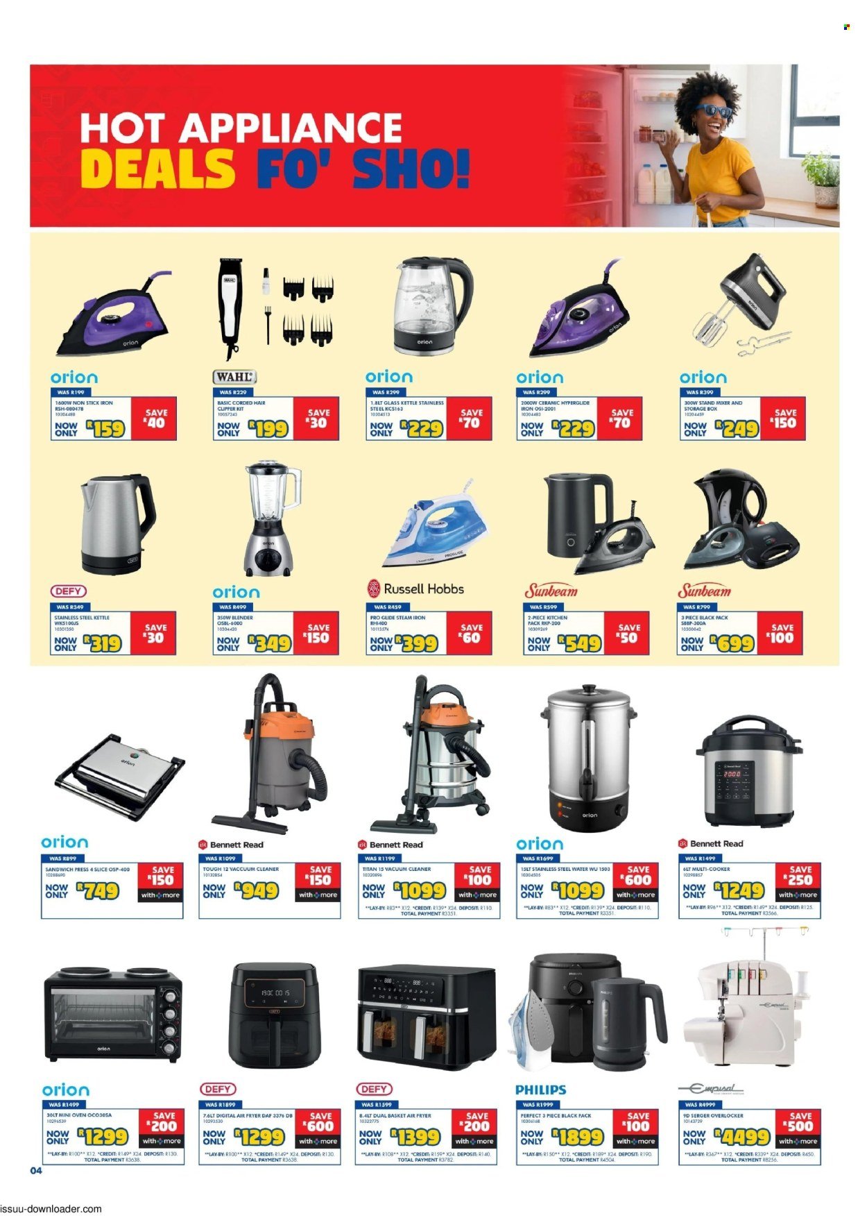 RUSSELLS specials - From Thursday 15 Oct 2026