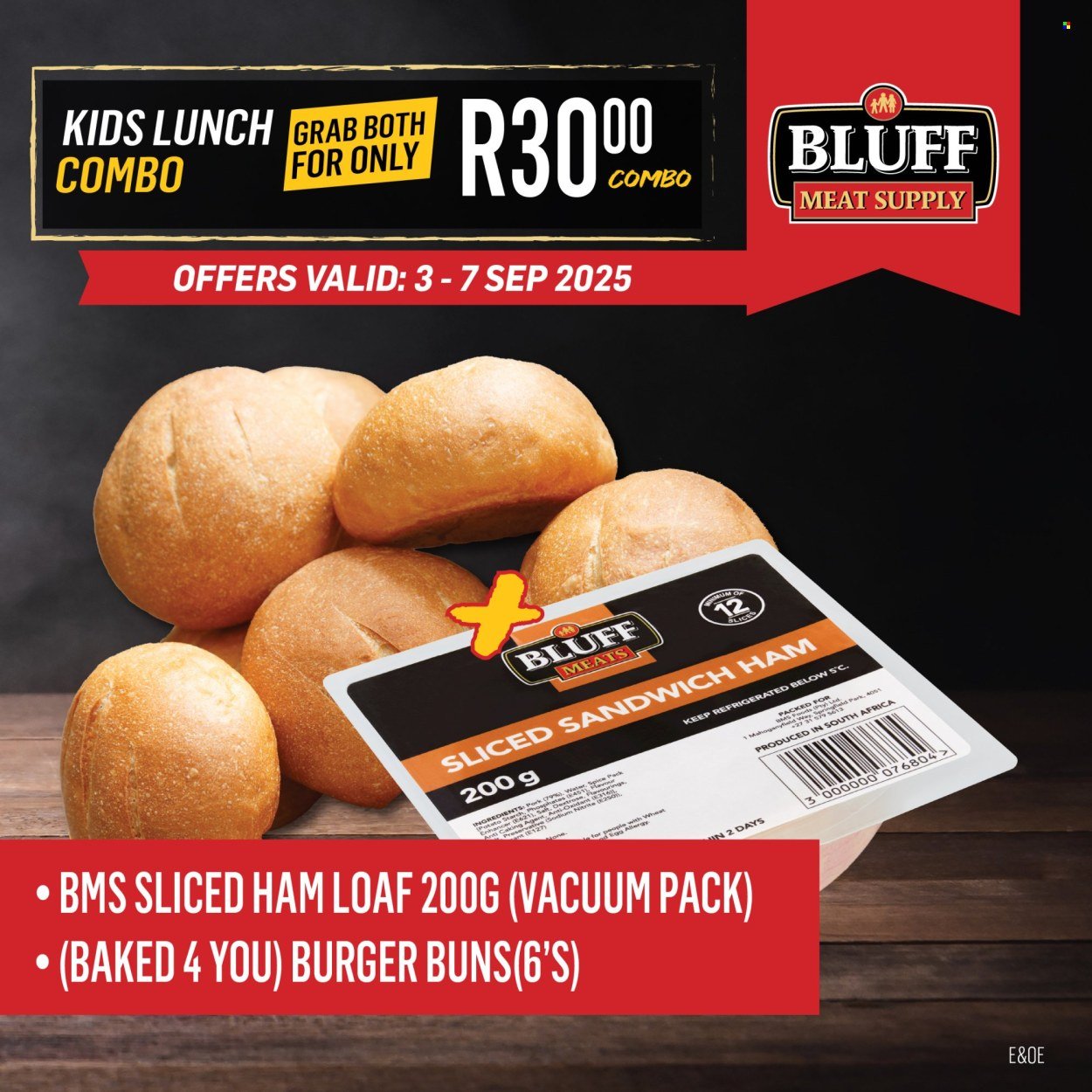 BLUFF MEAT SUPPLY specials - From Wednesday 3 Sept 2025 (2025-09-03 - 2025-09-07) | 9