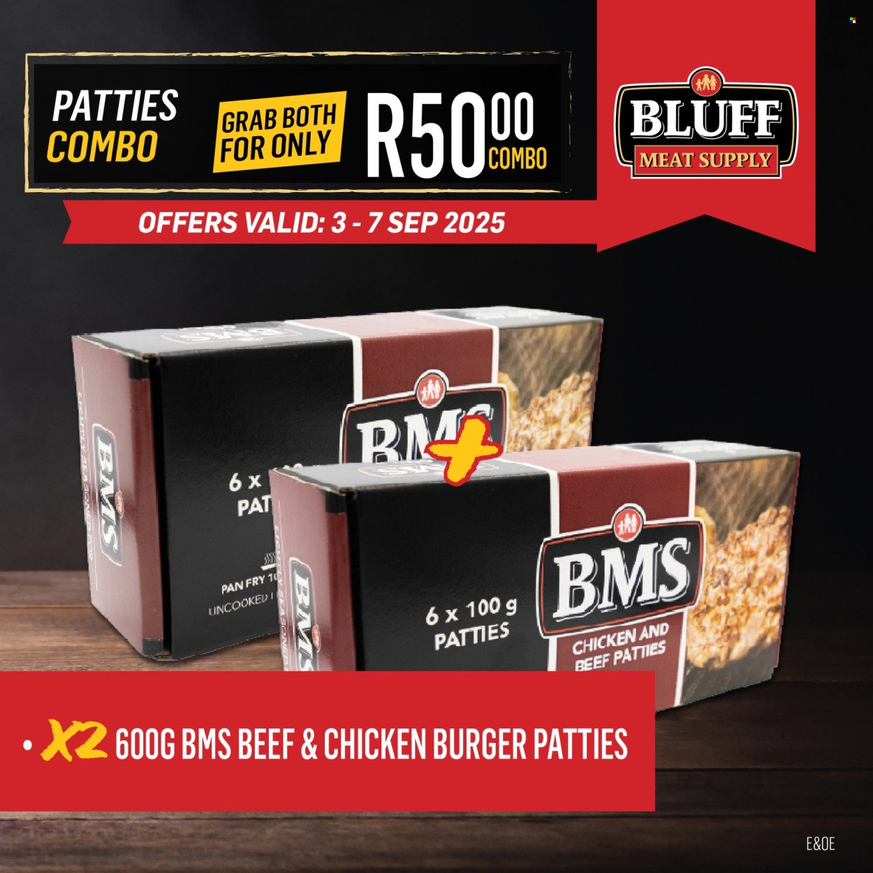BLUFF MEAT SUPPLY specials - From Wednesday 3 Sept 2025 (2025-09-03 - 2025-09-07) | 10