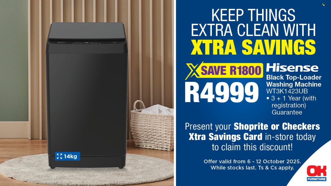 OK FURNITURE specials - From Monday 6 Oct 2025 (2025-10-06 - 2025-10-12) | 1
