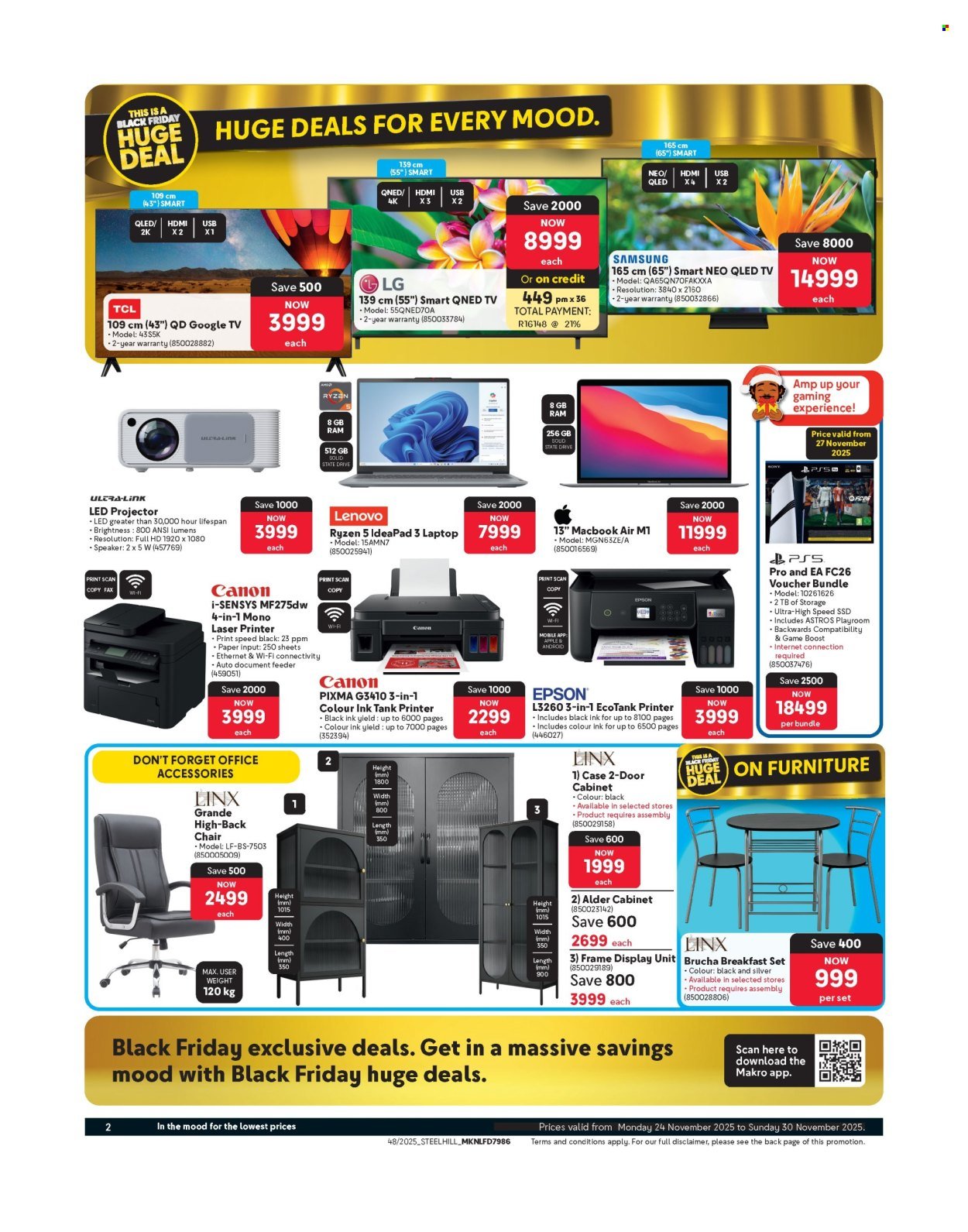 MAKRO specials - Black Friday (2025-11-24 - 2025-11-30) | 2