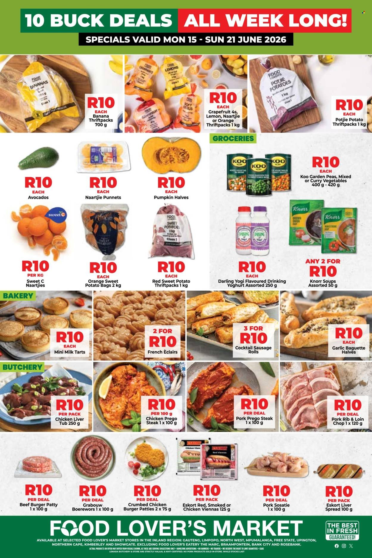 FOOD LOVER'S MARKET specials - From Monday 15 Jun 2026