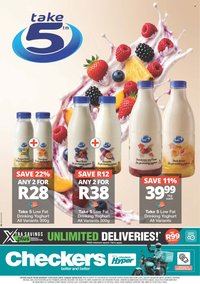 CHECKERS specials - Take 5 Promotion